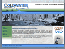 Tablet Screenshot of coldwaterconsultants.com